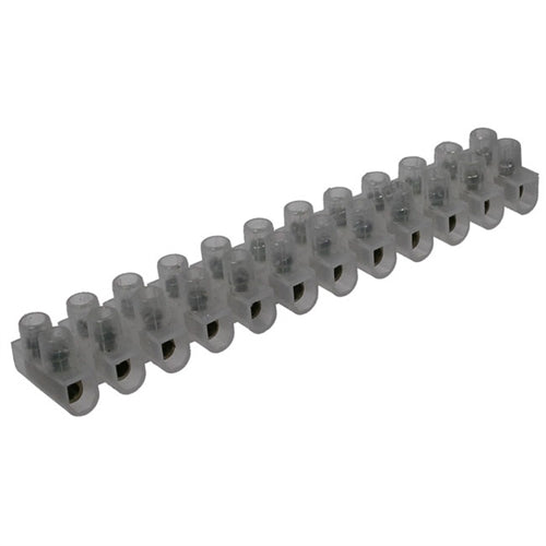 Mode 58-301-0 Flexible Terminal Block, 12 Pos, 3 Amp @ 380V, Max Wire Size 12AWG