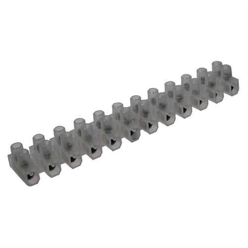 Mode 58-302-0 Flexible Terminal Block, 12 Pos, 6 Amp @ 380V, Max Wire Size 10AWG