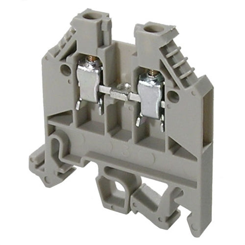 Mode 58-400-0 DIN Rail Mount Terminal Block 30A/600VAC, Suitable for Wire 22AWG to 10AWG