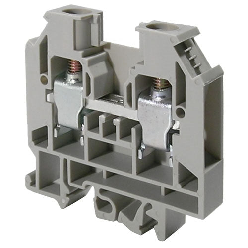 Mode 58-406-0 DIN Rail Mount Terminal Block 75A/600VAC, Suitable for Wire 6AWG to 16AWG