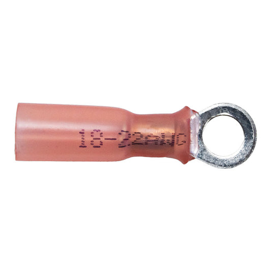 PICO 5805-36 22-18 AWG #10 Heat-Shrink Ring Connectors, 100-Piece