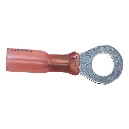 PICO 5806-15 22-18 AWG 1/4" Heat-Shrink Ring Connectors, 25-Piece
