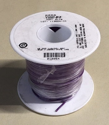 Alpha 20AWG Teflon Violet Hookup Wire (100 Feet) 5856-100VIO (-60C - 200C)
