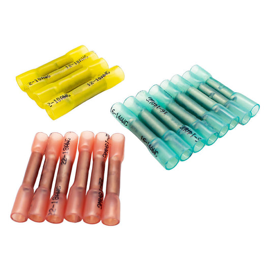 PICO 5890-91 Heat-Shrink Butt Connectors Combo Pack, 18-Piece