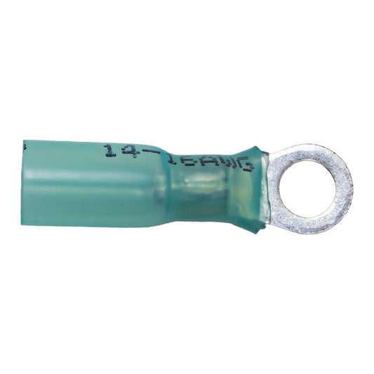 PICO 5905-15 16-14 AWG #10 Heat-Shrink Ring Connectors, 25-Piece