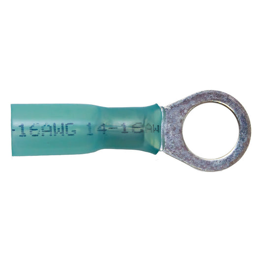 PICO 5908-BP 16-14 AWG 5/16" Heat-Shrink Ring Connectors, 5-Piece