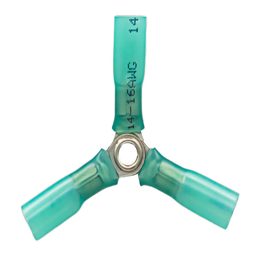 PICO 5920-14 16-14 AWG Heat-Shrink 3-Way Connectors, 5-Piece