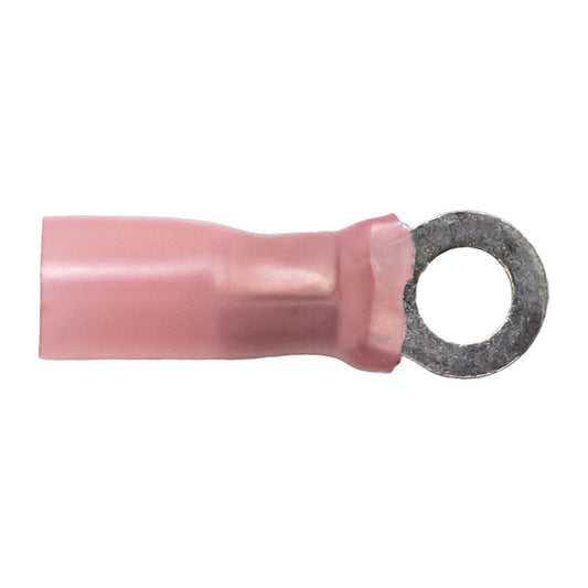 PICO 6106-14 8 AWG 1/4" Heat-Shrink Ring Connectors, 10-Piece