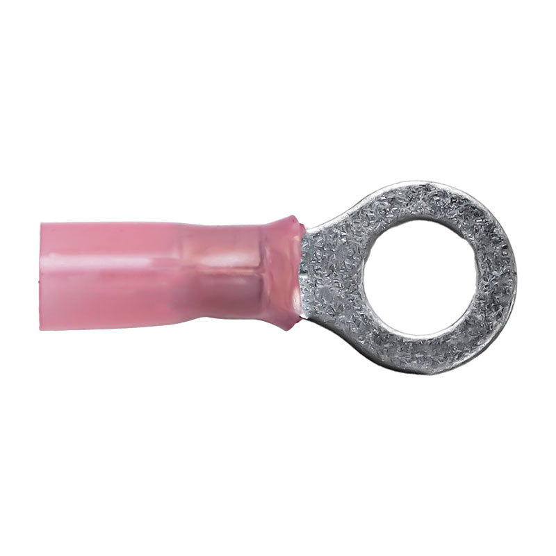 PICO 6108-36 8 AWG 5/16" Heat-Shrink Ring Connectors, 100-Piece