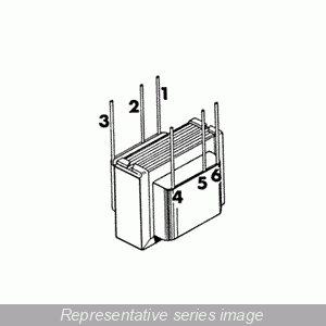 Hammond 611A Pulse Transformer, Electronic/Communications Transformer Series, Compact Chassis Mount Design.