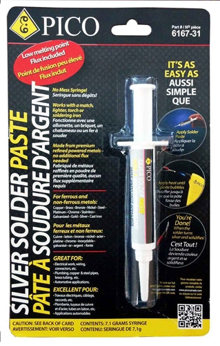 PICO 6167-31 Silver Solder Paste 7.1 Grams
