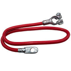 PICO 6204-5-BP 4 AWG 25" Red Top Post Battery Cable, 1-Piece