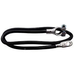 PICO 6205-0-BP 4 AWG 32" Black Top Post Battery Cable, 1-Piece