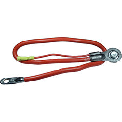 PICO 6227-BP 4 AWG 20" Red Side Post Battery Cables with Lead, 1-Piece