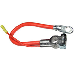 PICO 6261-BP 4 AWG 12" Red Top Post Battery Cable with Lead Wire, 1-Piece