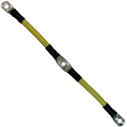 PICO 6502-31 1/0 AWG 17" Negative Stackable Stud Tinned Battery Harnesses, 1-Piece
