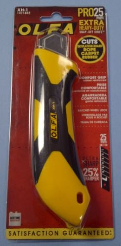 OLFA 684-31 25mm Fiberglass-Reinforced Ratchet-Lock Utility Knife (XH-1, #1071858)