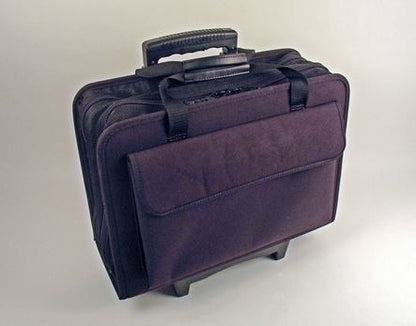 Platt 689ZTH Combo Tool & Attache/Notebook with Wheels and Telescoping Handle (ID: 17.5" x 12.5" x 6")
