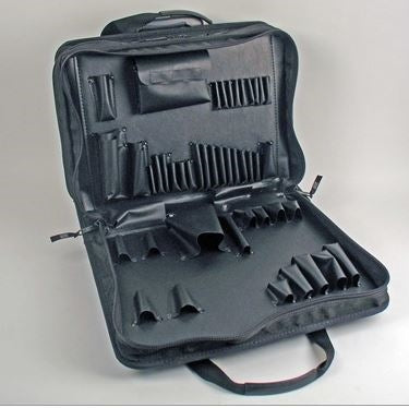 Platt 689ZTH Combo Tool & Attache/Notebook with Wheels and Telescoping Handle (ID: 17.5" x 12.5" x 6")