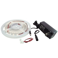 NTE 16.4ft 12V 24W Warm White LED Strip Kit 69-36WW-WR-KIT Water Resistant (IP65)