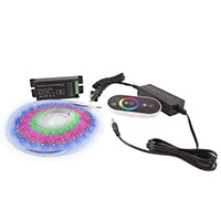 NTE 16.4ft 12V 24W LED Strip Kit (RGB) 69-53RGB-WRKIT C/W Remote Control & Remote Receiver Water Resistant (IP65)