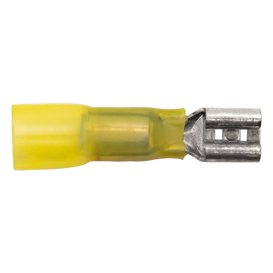 PICO 6955-15 12-10 AWG .250 Solder-Shrink Female Quick Connectors, 25-Piece
