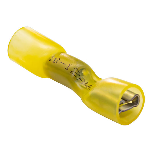 PICO 6965-15 12-10 AWG .250 Solder-Shrink Fully Insulated Quick Connectors, 25-Piece