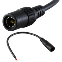 NTE Female DC Connector W/5.75" Leads for PWR Supplies 69A1
