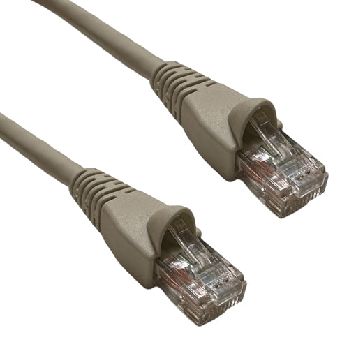 PSI Data 6E04UMGY-PC-14 Cat6e Gray Patch Cord with Snagless Boot, 550MHz UTP, Wired T568B, 14' Length