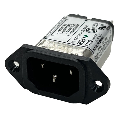 Corcom 6EEA1 6A RF Filter Entry Module ** Substitute for PSO620/6 **