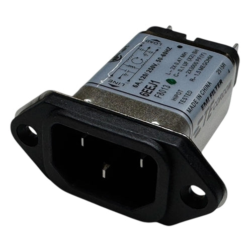 Corcom 6EEJ1 6A RF Filter Entry Module ** Substitute for PSO620/6 **