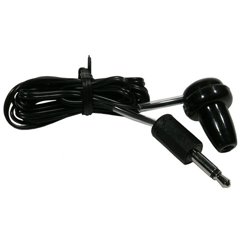 Mode 70-216-0 Earphone, 32 Ohm 3.5mm Plug with 3' Black Cord