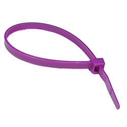 PICO 7063-9-C 4" 18 LB Cable Tie - Purple, 100-Piece