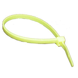 PICO 7066-7-M 7.5" 50 LB Cable Tie - Yellow, 1000-Piece