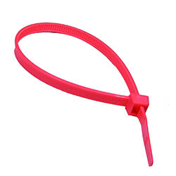 PICO 7066N9-C 7.5" 50 LB Cable Tie - Neon Pink, 100-Piece