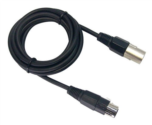 Philmore 71-1570 Balanced 3 Pin XLR Microphone Cable, Male to Female, 6' Length