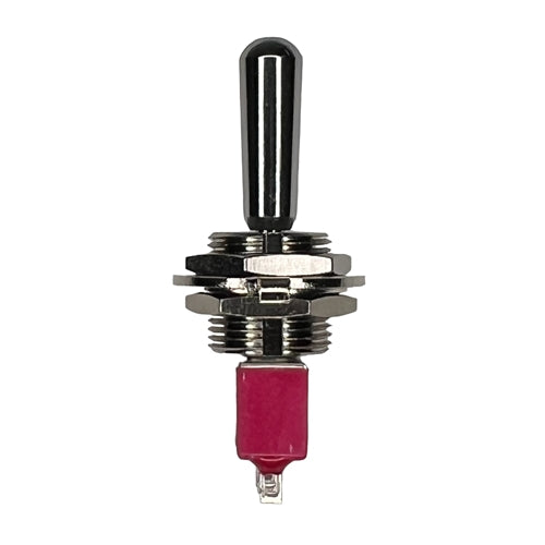 C&K 7105TZQE Toggle Switch SPDT (On)-Off-(On), 5A@120VAC / 2A@250VAC, Solder Terminals