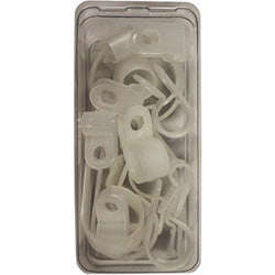 PICO 7117-91 Light Duty and Heavy Duty Nylon Cable Clamp Combo Pack, 17-Piece