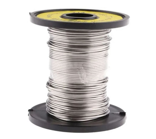 Nichrome Resistance Wire 80/20 Alloy 20 SWG, 0.913mm Diameter, 37.7' (11.5M) Roll, 200g 714-7123