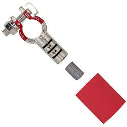 PICO 7210-91 1/0 AWG Positive Solder & Seal Straight Barrel Terminal Combo Pack, 1-Piece