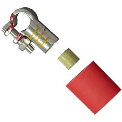 PICO 7222-91 4/0 AWG Positive Solder & Seal Left Elbow Terminal Combo Pack, 1-Piece