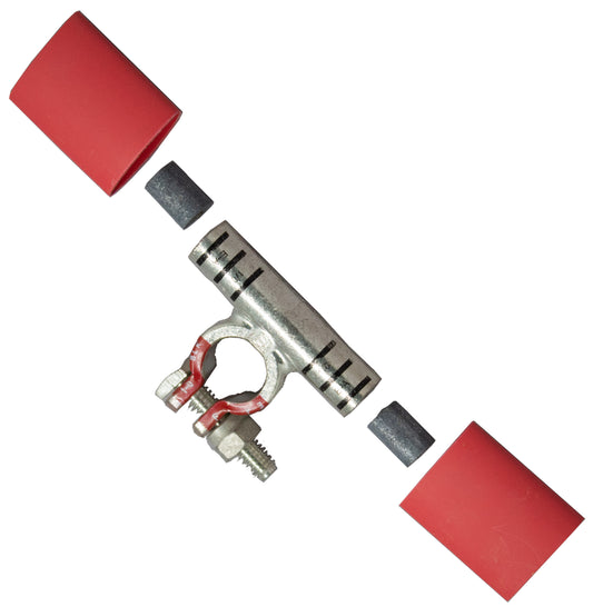 PICO 7230-91 1/0 AWG Positive Solder & Seal Flag Terminal Combo Pack, 1-Piece