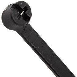 PICO 7260-34 18"120 LB Metal Pawl Cable Tie - UV Black, 25-Piece