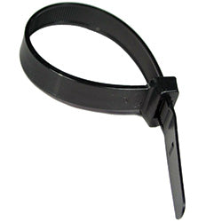PICO 7299-35 25" 175 LB Performance Cable Tie - UV Black, 50-Piece