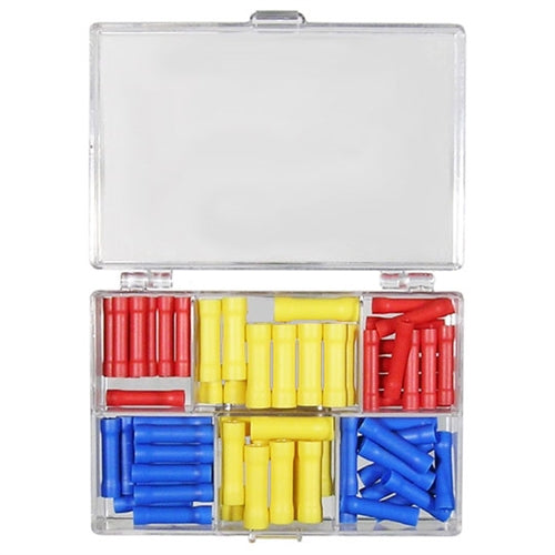 Mode 73-006-1 Butt Connector Assortment Kit (75-Piece): Contains 25 of Each 22-16AWG, 16-14AWG & 12-10AWG