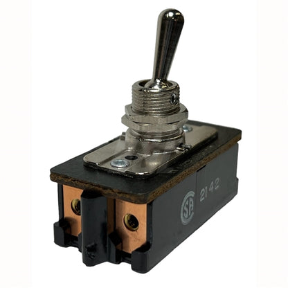 TE 7360K8 Industrial Grade Toggle Switch DPST On-Off, 20A@125VAC / 10A@250VAC, 1-1/2HP, Screw Terminals