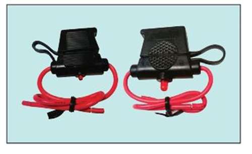 NTE 74-IFHMAL30 Inline Fuseholder w/Led for ATM Fuse Max 30A