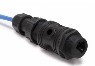 Platinum 741C IP67 Waterproof RJ45 Cat5e/6 Bulkhead Coupler