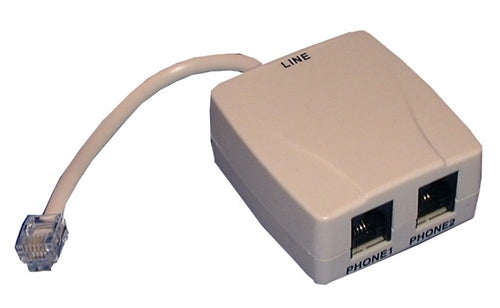 Philmore 75-211 Adsl Filter, Prevents Interference to Your Telephone and Fax From the Adsl Signals