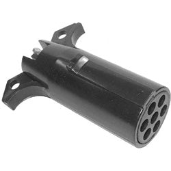 PICO 7704-11 7-Way Male Plug to 4-Way Flat Female Trailer Connector Adapter, 1-Piece
